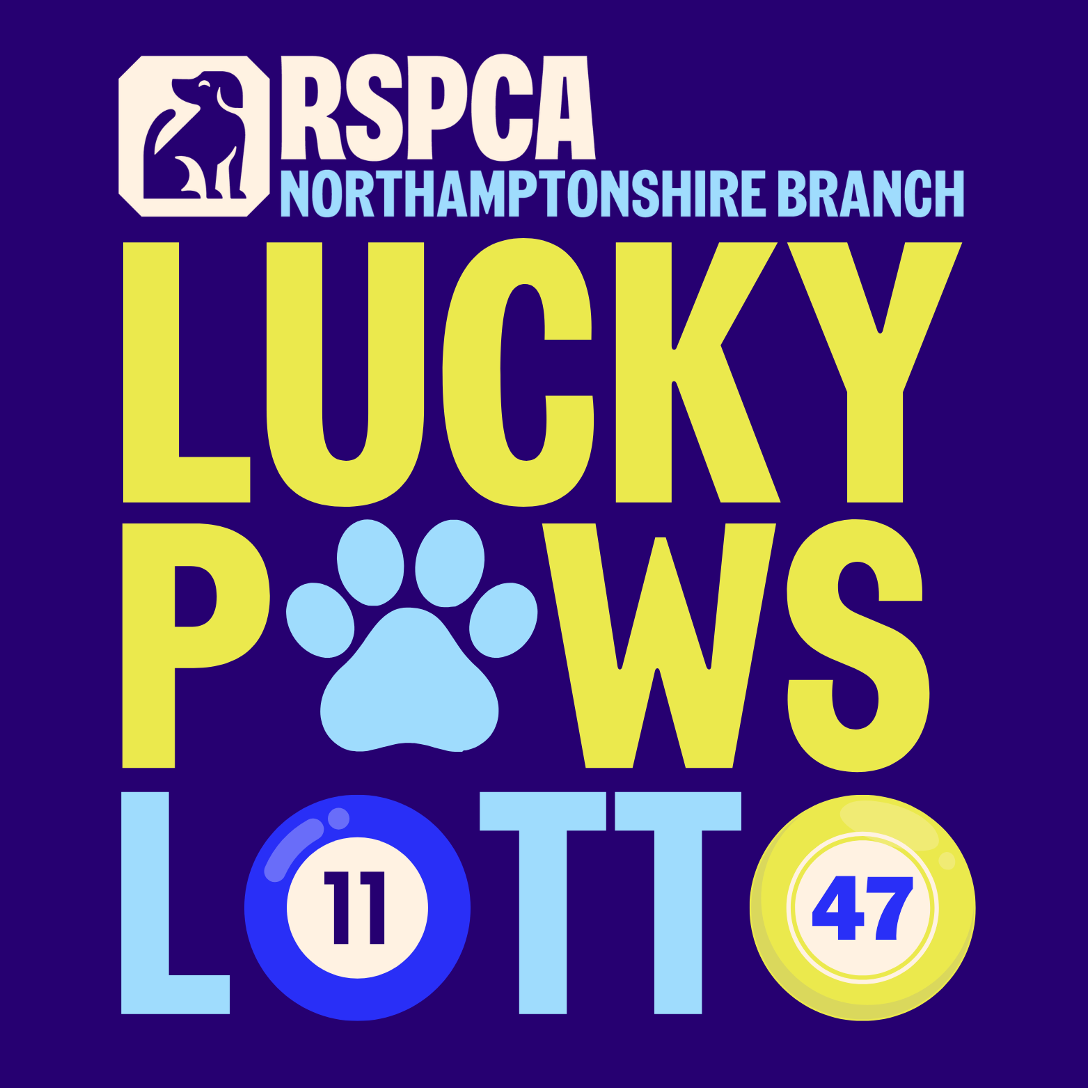 Lucky Paws Lotto Logo